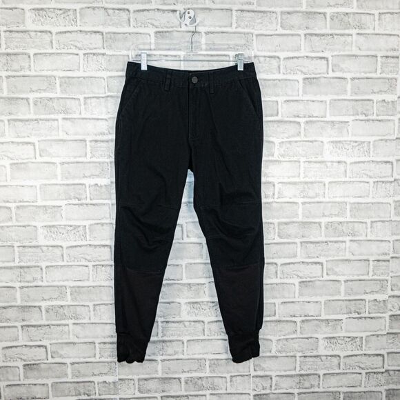 KITH NYC Men's Black jogger Pants inside drawstring size 29 100% Cotton - Picture 1 of 11